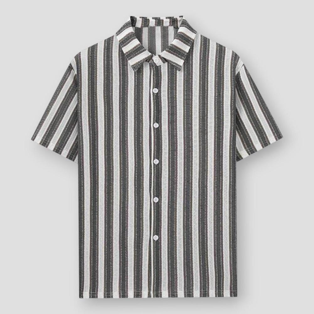 Sky Madrid Albany Striped Polo Shirt