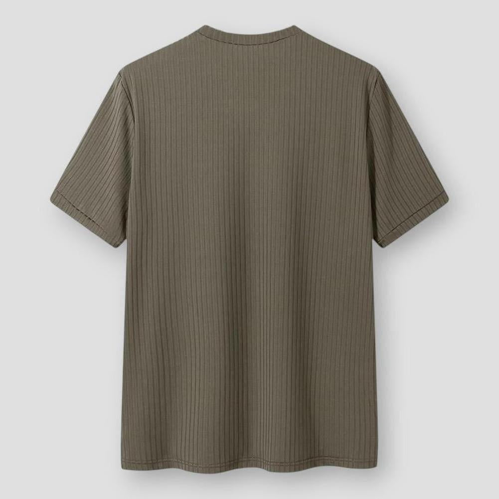 Saint Morris Virden Ribbed Knit Shirt