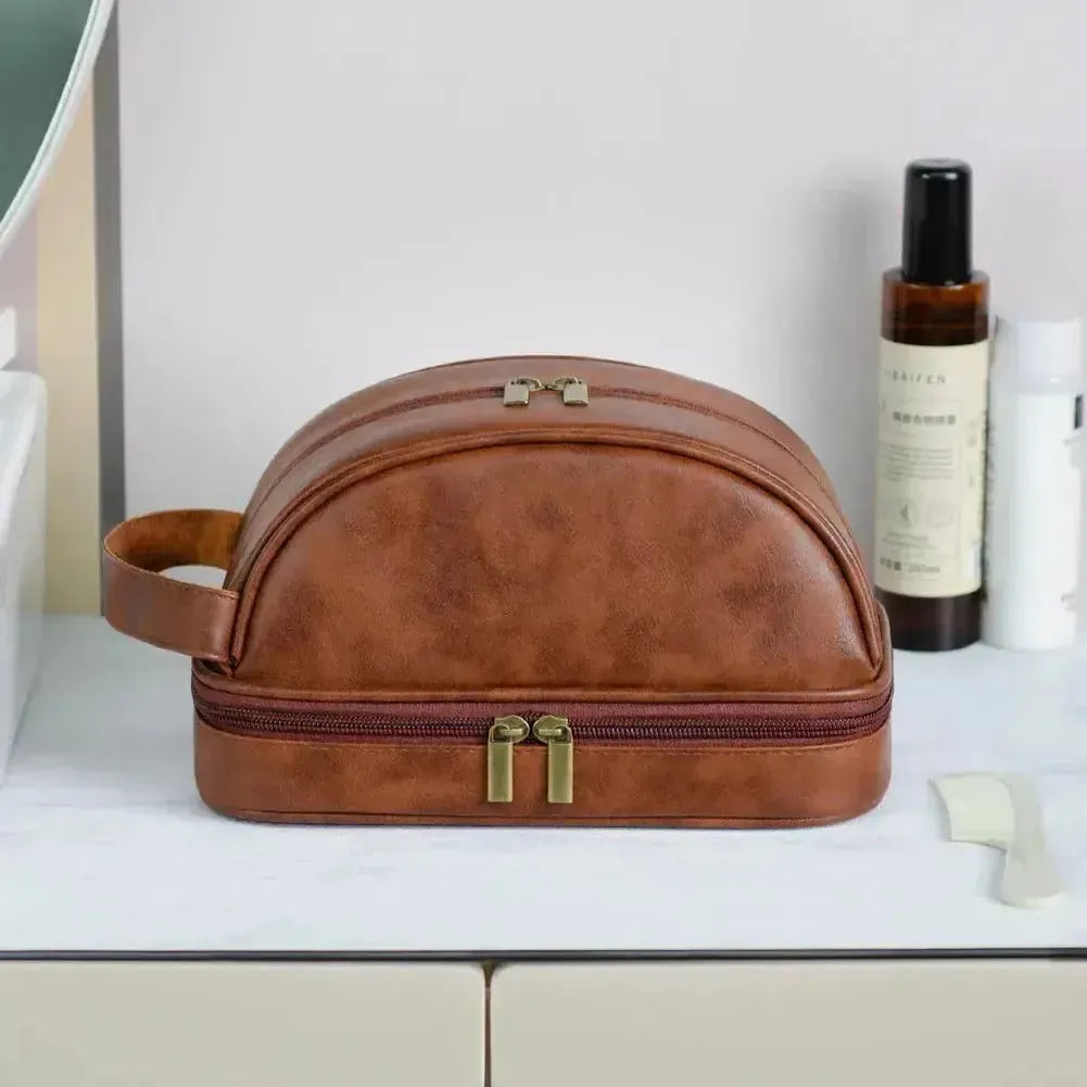 Saint Morris Crossett Leather Organizer Bag