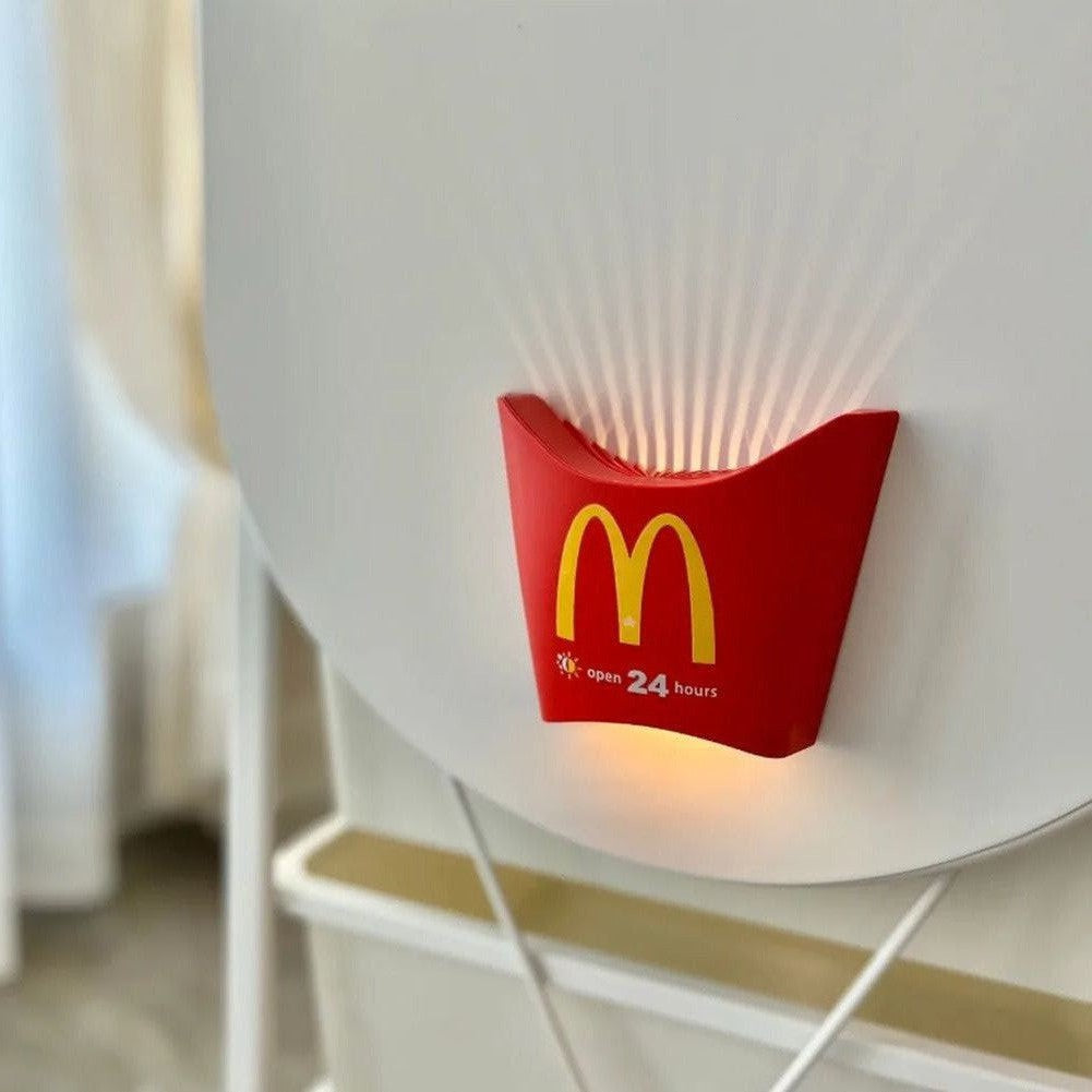 Golden Arches Parody French Fire Lamp