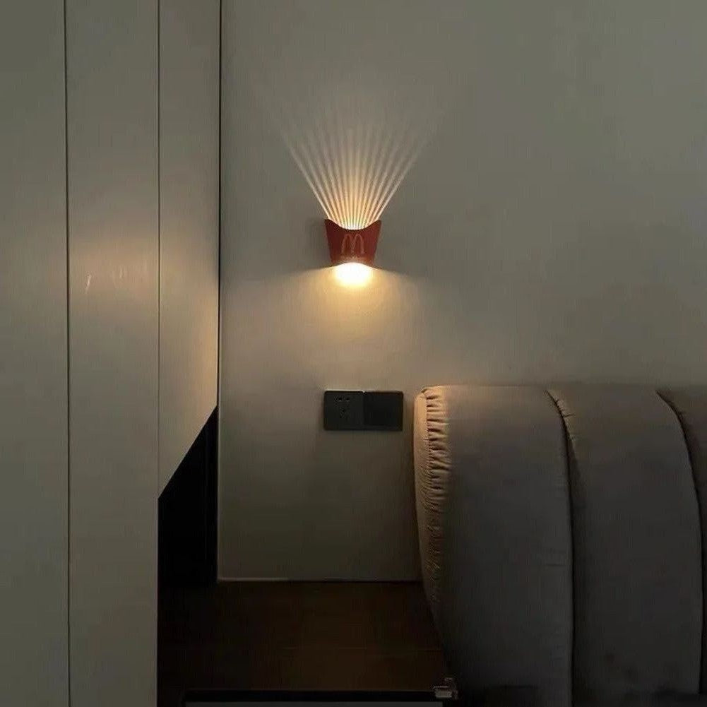 Golden Arches Parody French Fire Lamp