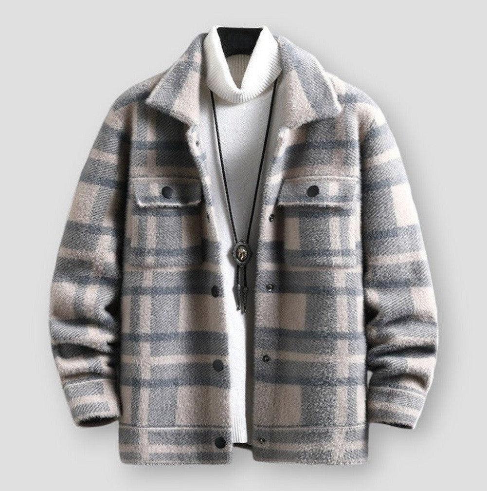 North Royal Cody Plaid Thickened Jacket