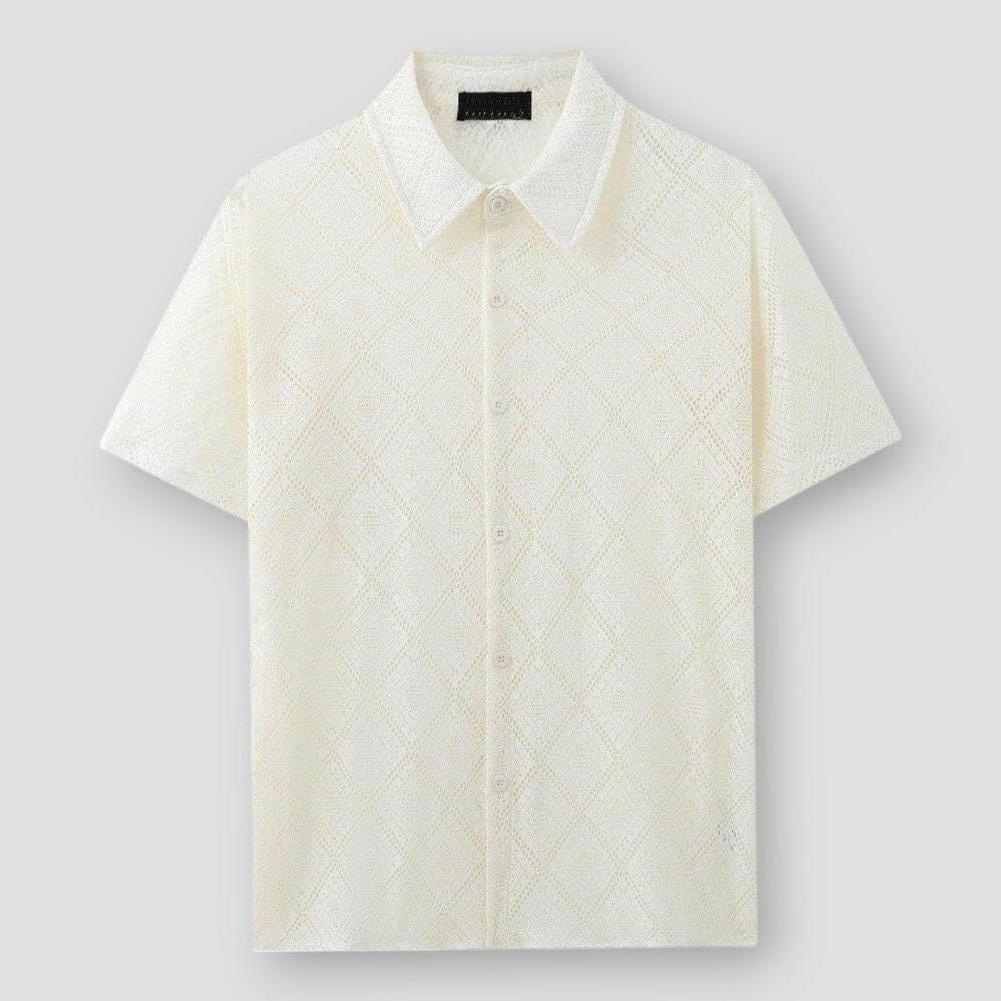 North Royal Ely Hollow Lace Polo Shirt