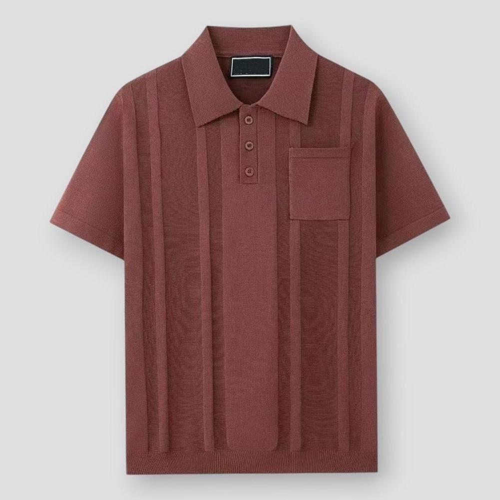 North Royal Fullerton Knitted Polo Shirt