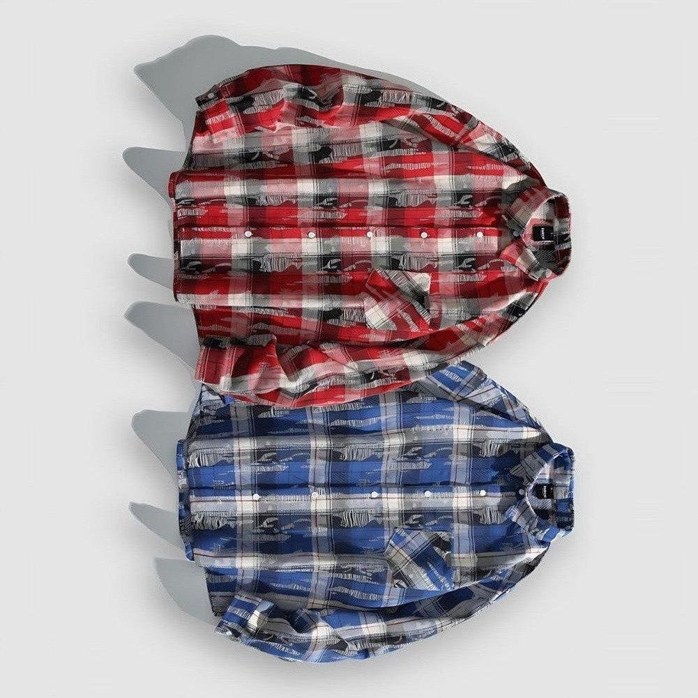 North Royal Houma Ripped Plaid Jacket