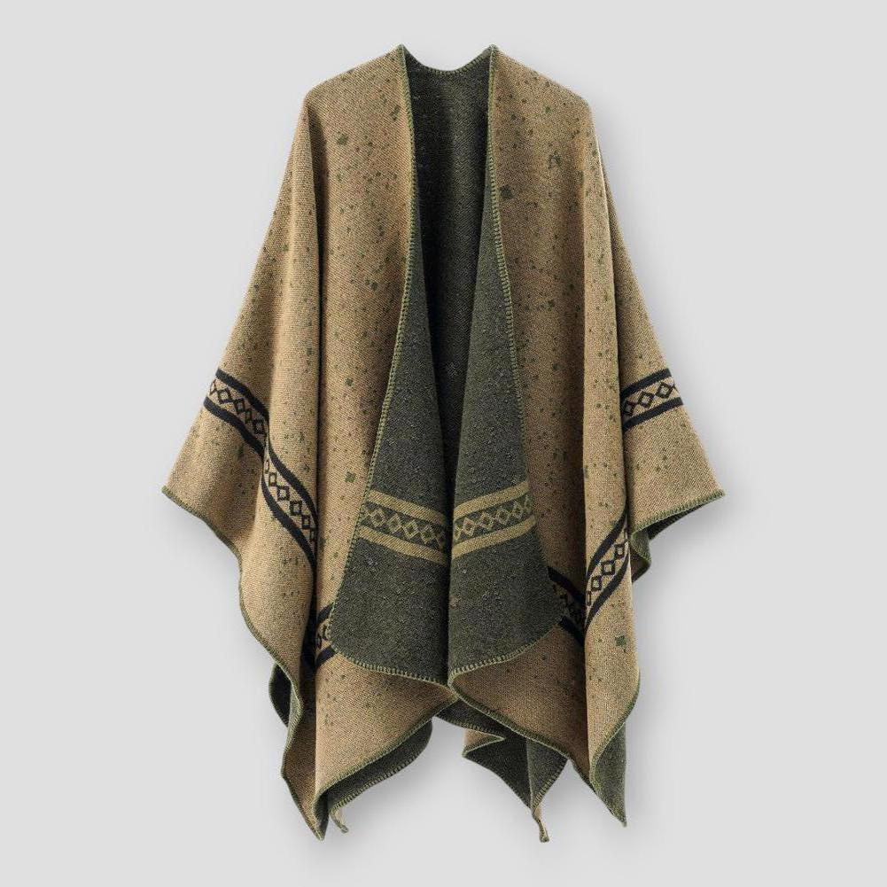 North Royal Kelso Knitted Winter Shawl