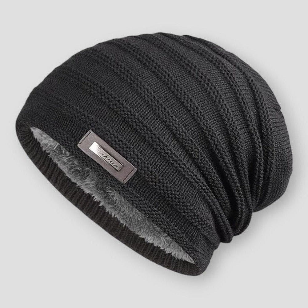 North Royal Knitted Fleece-Lined Cap