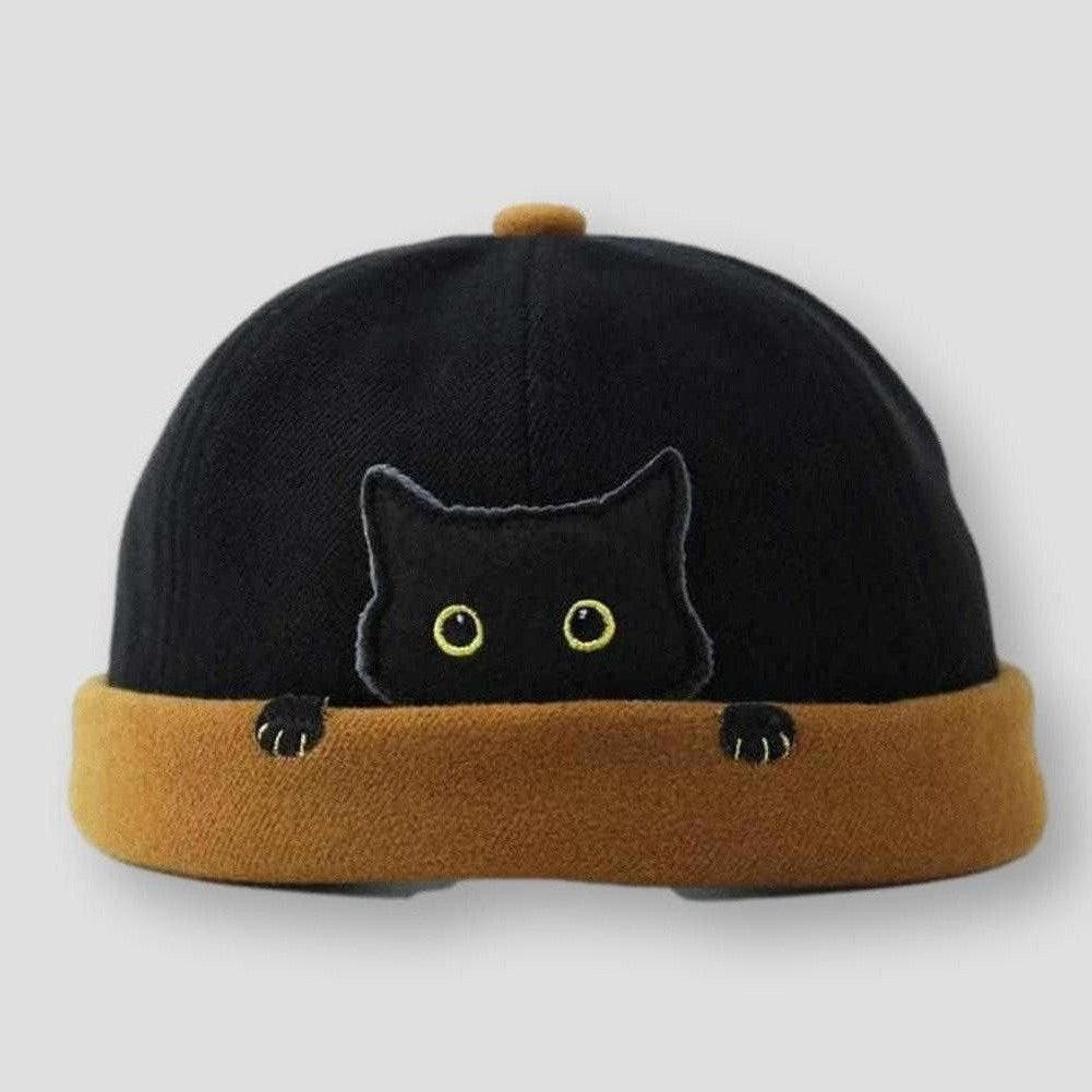 North Royal Knitted Melon Cat Hat