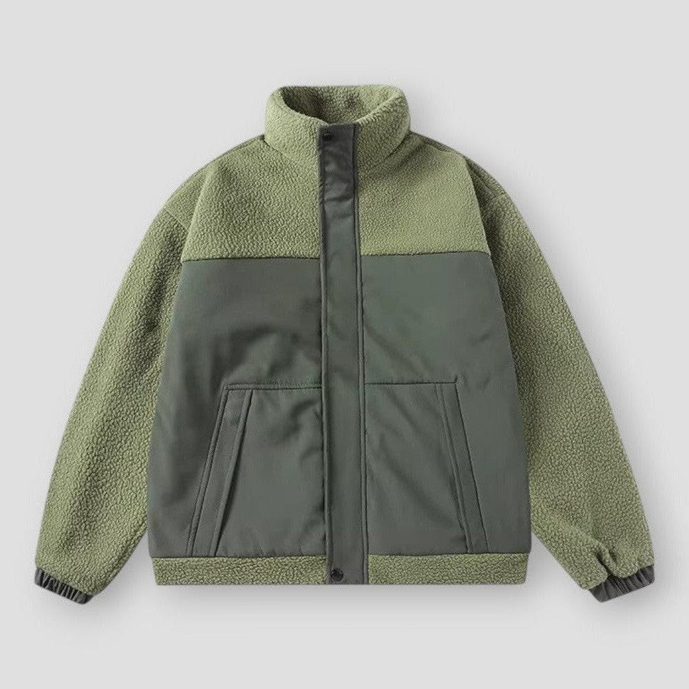North Royal Loose Fleece-Lined Jacket