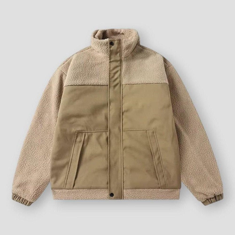 North Royal Loose Fleece-Lined Jacket