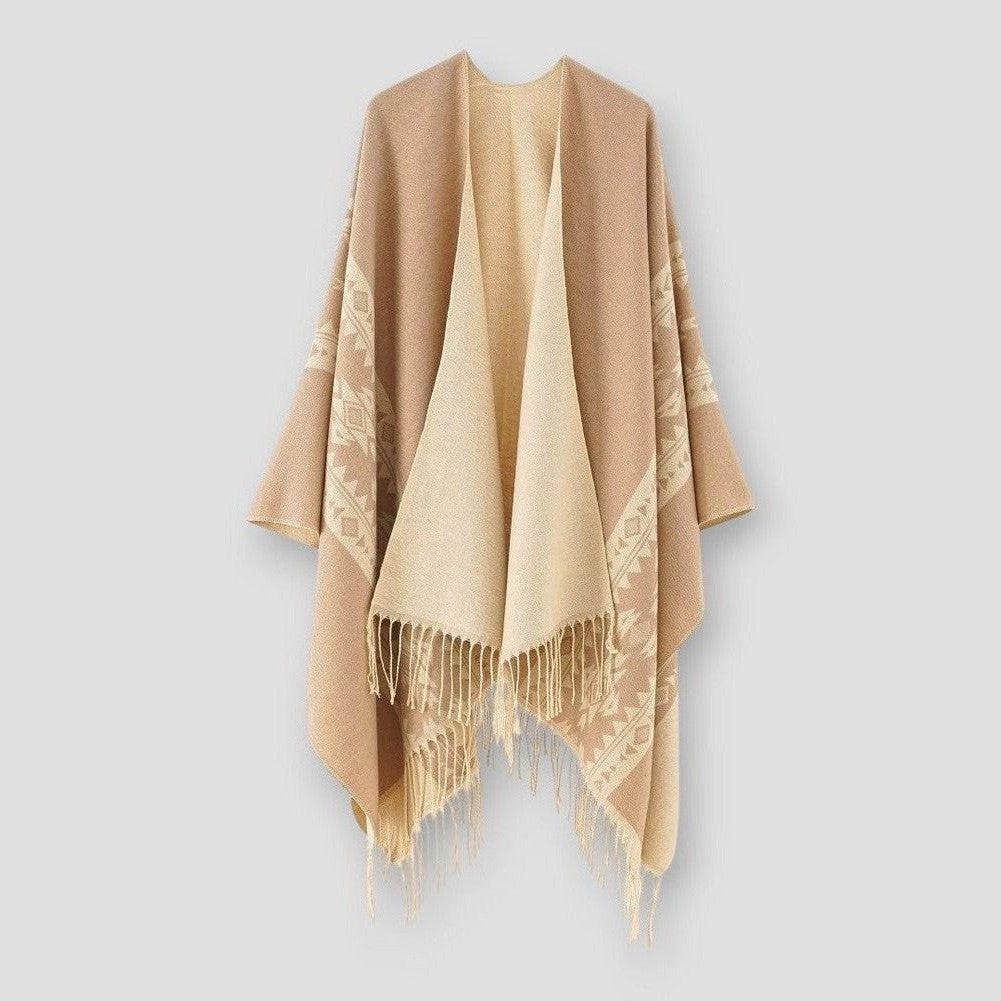 North Royal Merced Tassel Poncho