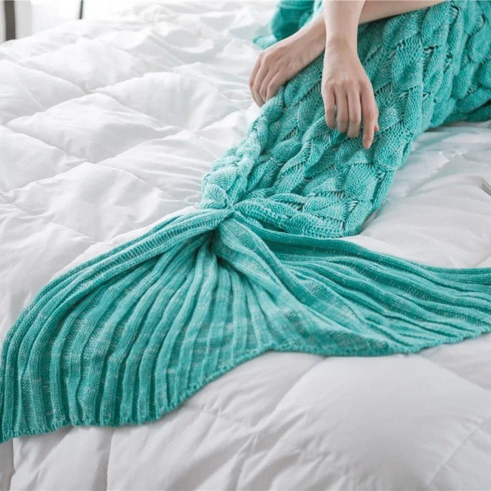 North Royal Mermaid Tail Blanket