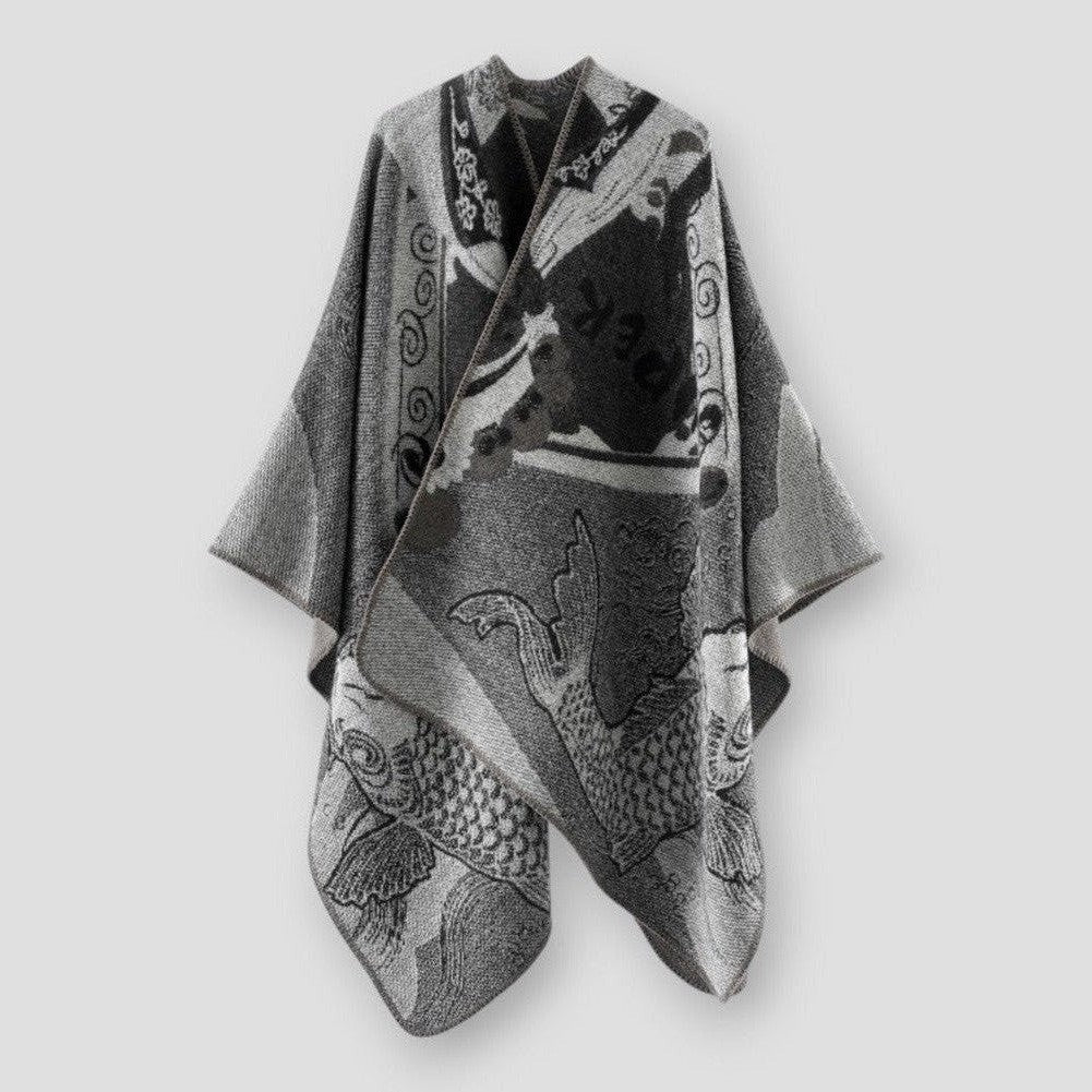 North Royal Moline V-Neck Shawl
