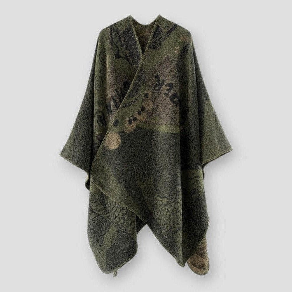 North Royal Moline V-Neck Shawl