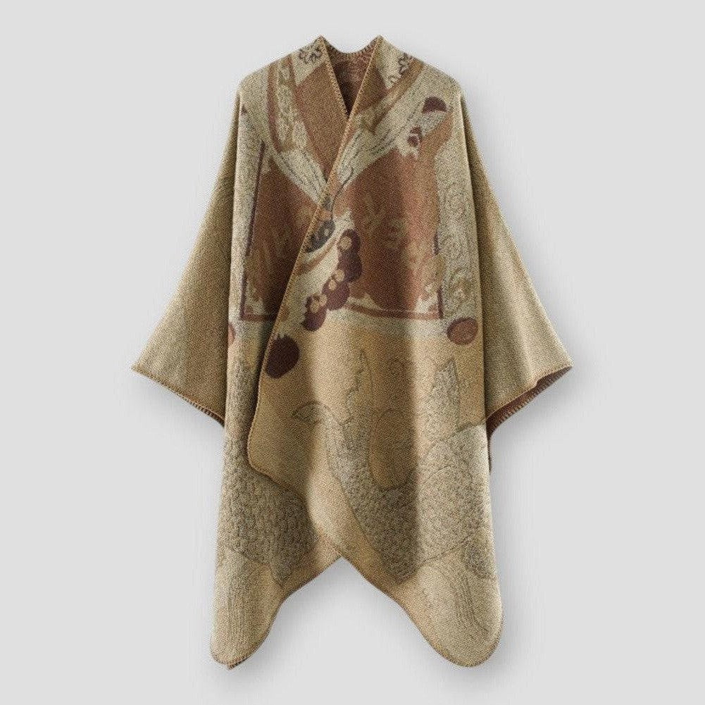 North Royal Moline V-Neck Shawl