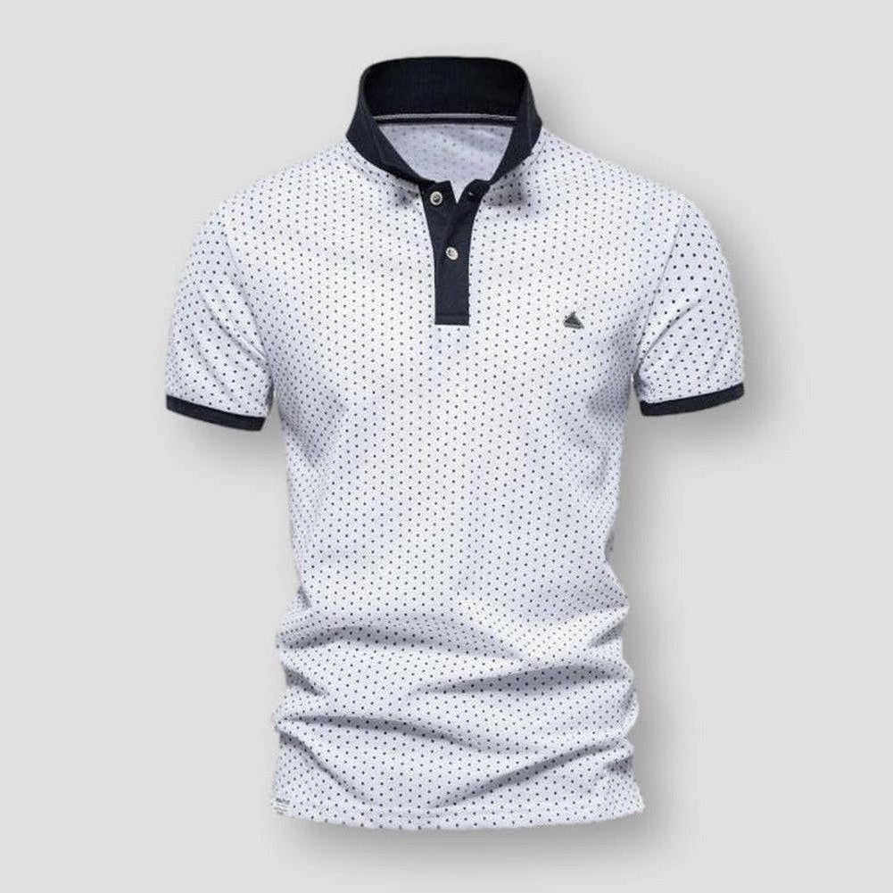 North Royal Polka Dot Polo Shirt