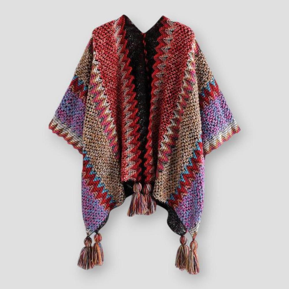 Saint Madrid Clifton Knitted Poncho