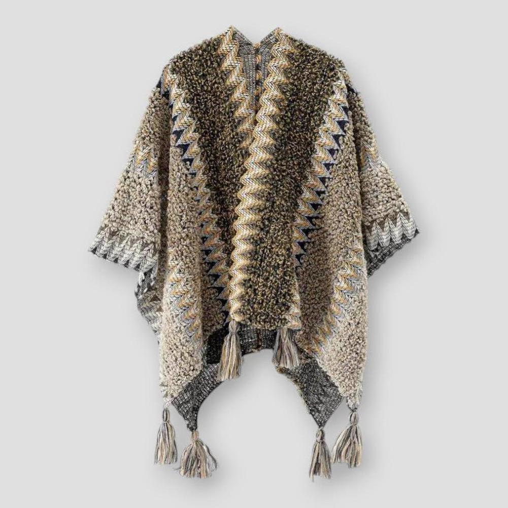 Saint Madrid Clifton Knitted Poncho