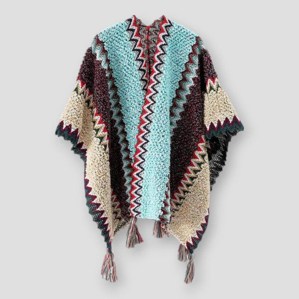 Saint Madrid Clifton Knitted Poncho