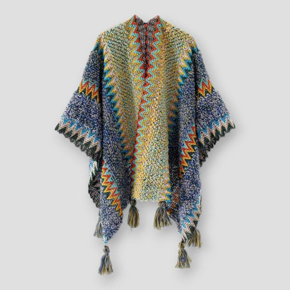 Saint Madrid Clifton Knitted Poncho