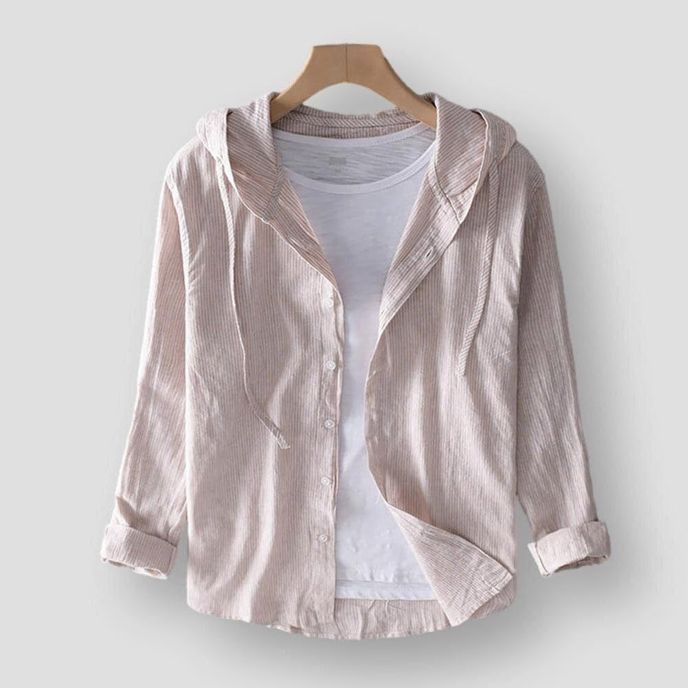 Saint Morris Apex Linen Shirt