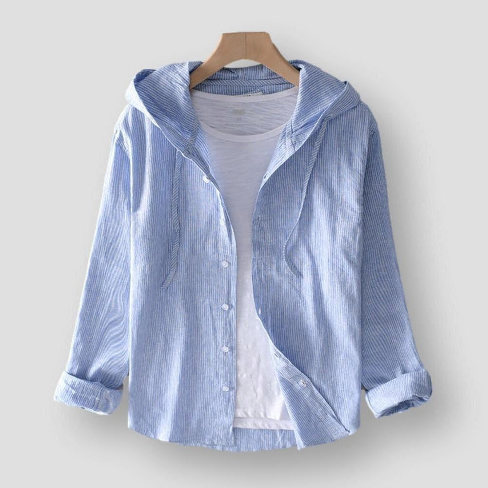 Saint Morris Apex Linen Shirt