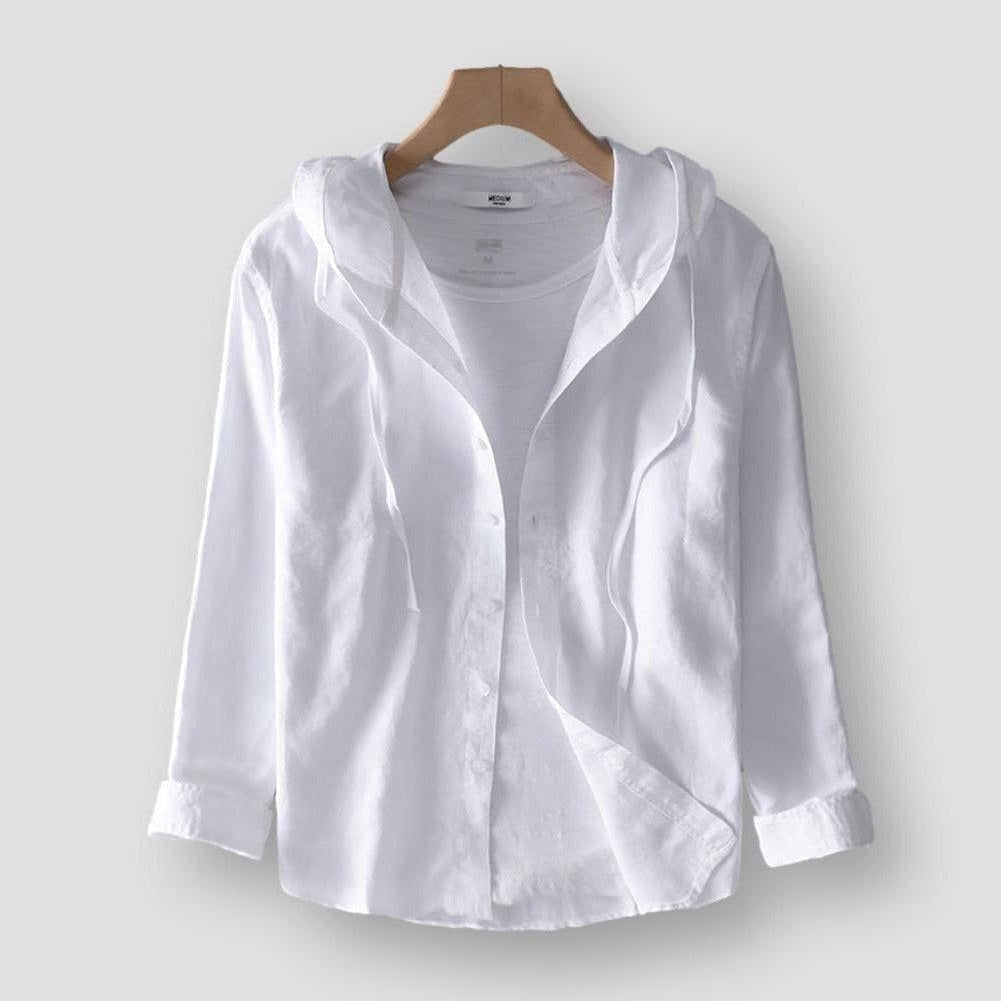 Saint Morris Apex Linen Shirt