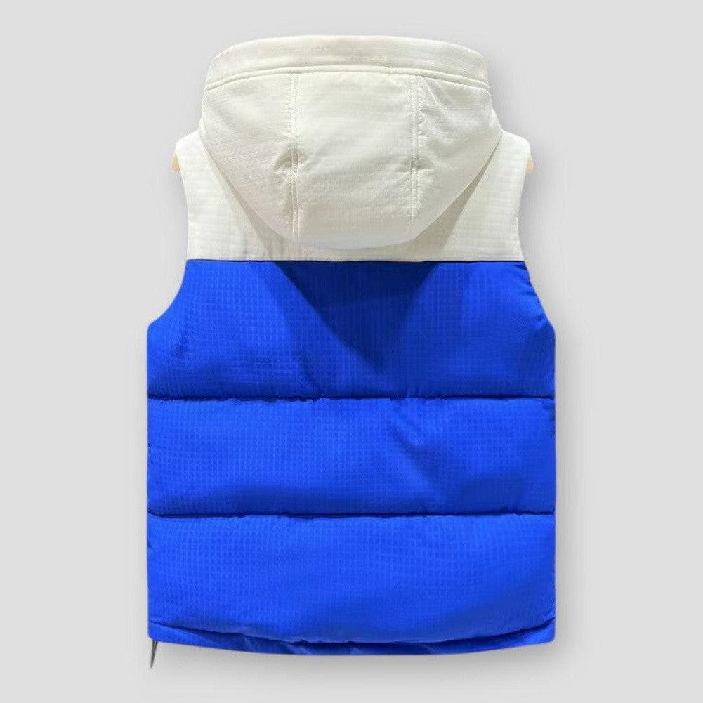 Saint Morris Berlin Sleeveless Hooded Vest