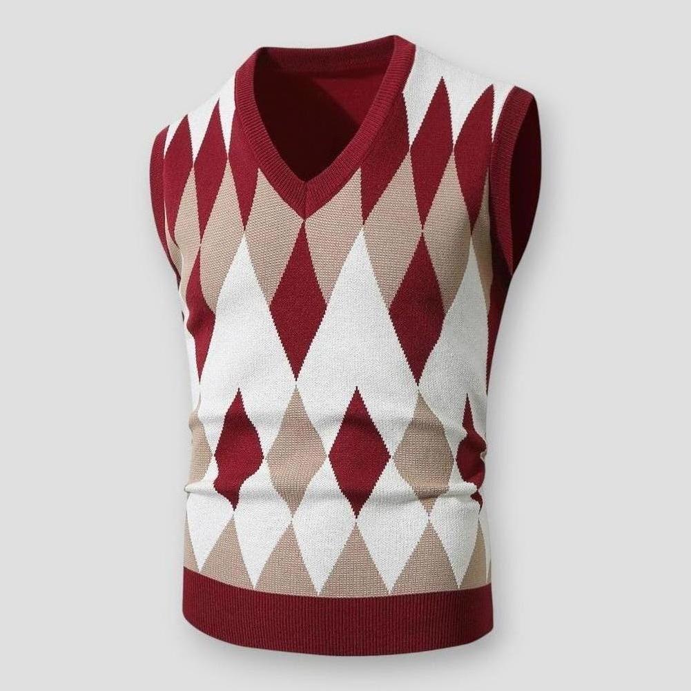 Saint Morris Bourne V-neck Sleeveless