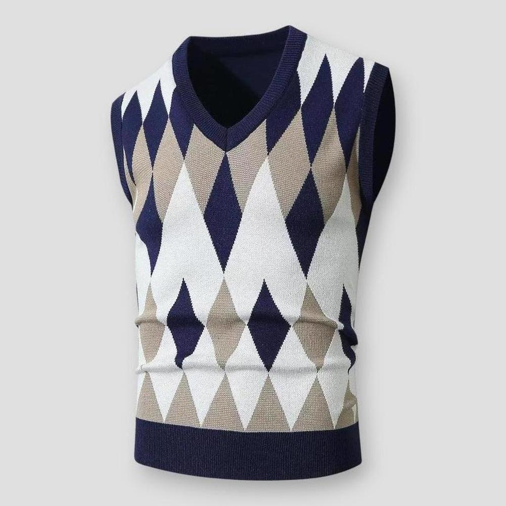 Saint Morris Bourne V-neck Sleeveless