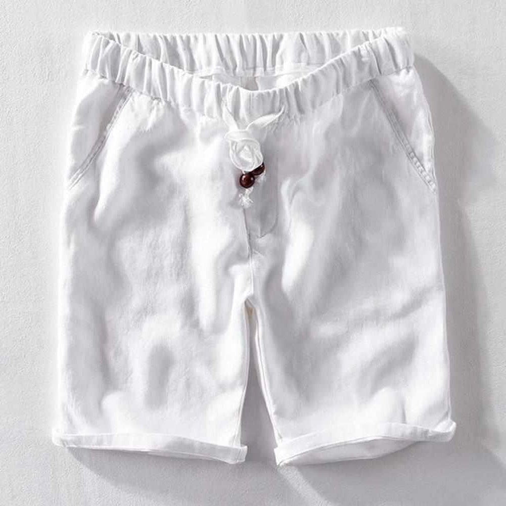 Saint Morris Cayman Coast Linen Shorts