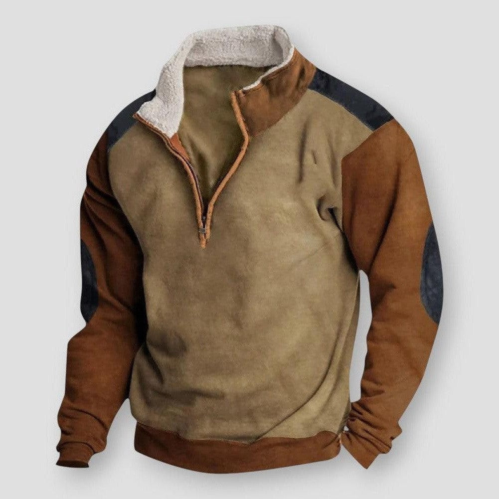 Saint Morris Covington Stand Collar Sweater