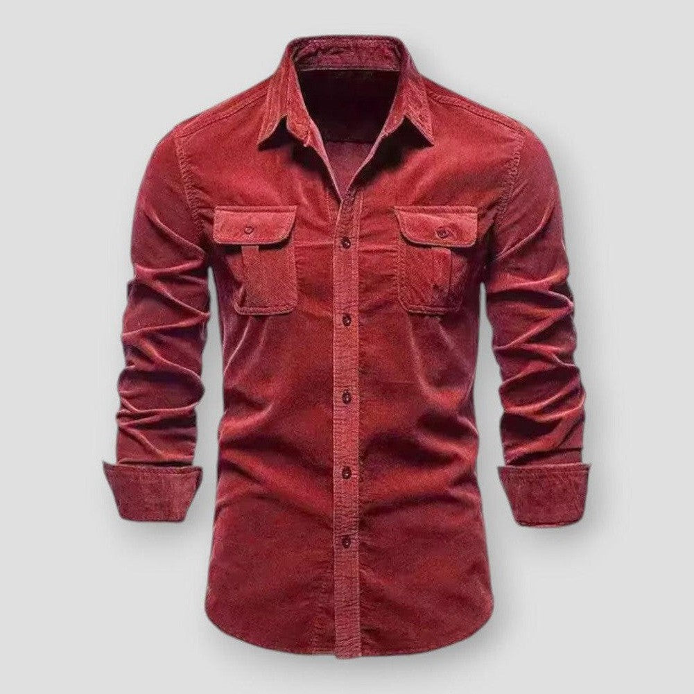 Saint Morris Cranston Long Sleeve Polo