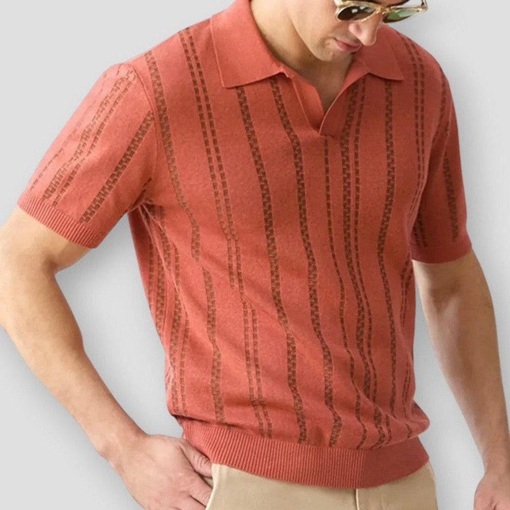 Saint Morris Delray Knitted Polo Shirt