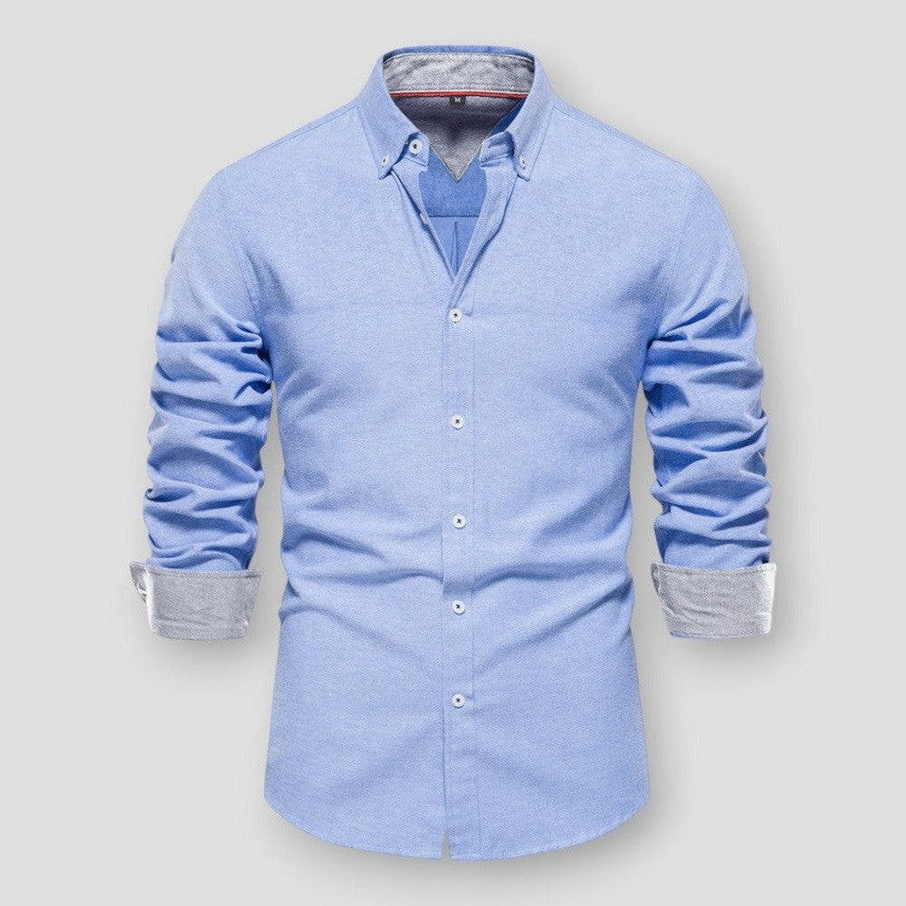 Saint Morris Denton Long Sleeve Polo