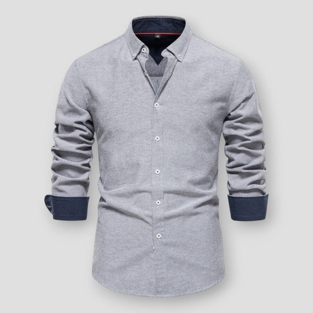 Saint Morris Denton Long Sleeve Polo
