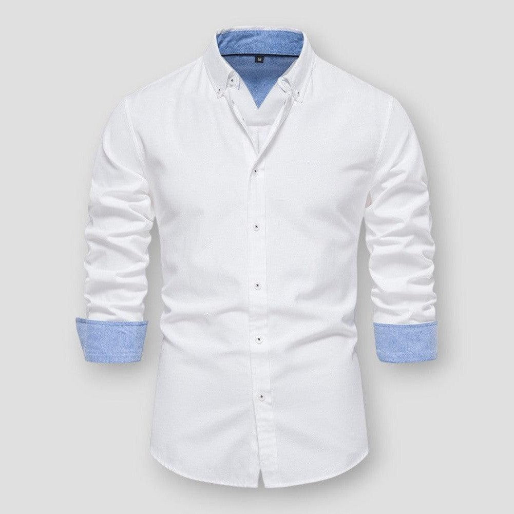 Saint Morris Denton Long Sleeve Polo