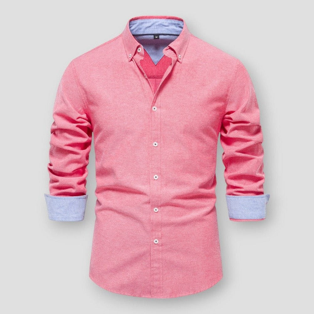 Saint Morris Denton Long Sleeve Polo