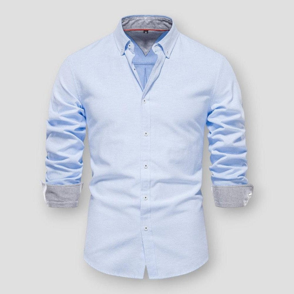 Saint Morris Denton Long Sleeve Polo