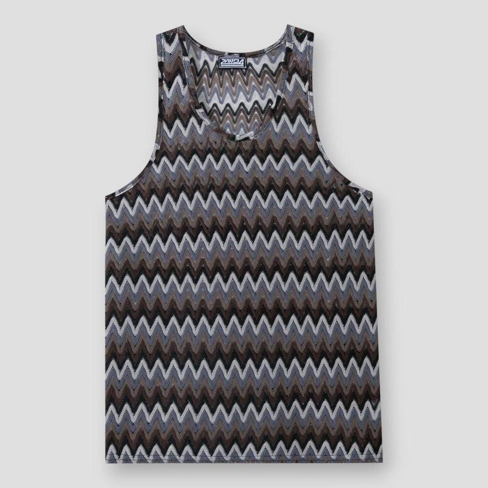 Saint Morris Easton Wave Color Tank Top