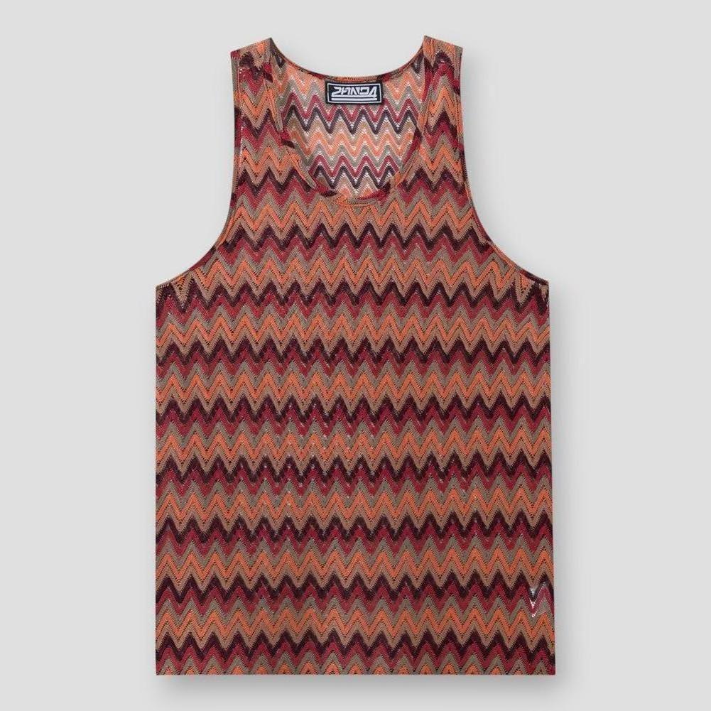 Saint Morris Easton Wave Color Tank Top