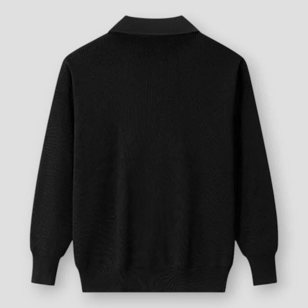 Saint Morris Enfield Long Sleeve Knitted Sweater