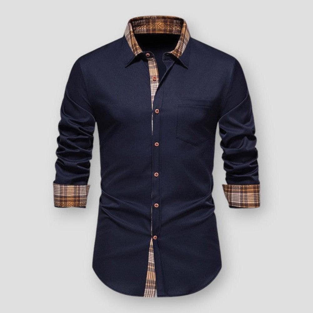 Saint Morris Gary Long Sleeve Polo Shirt