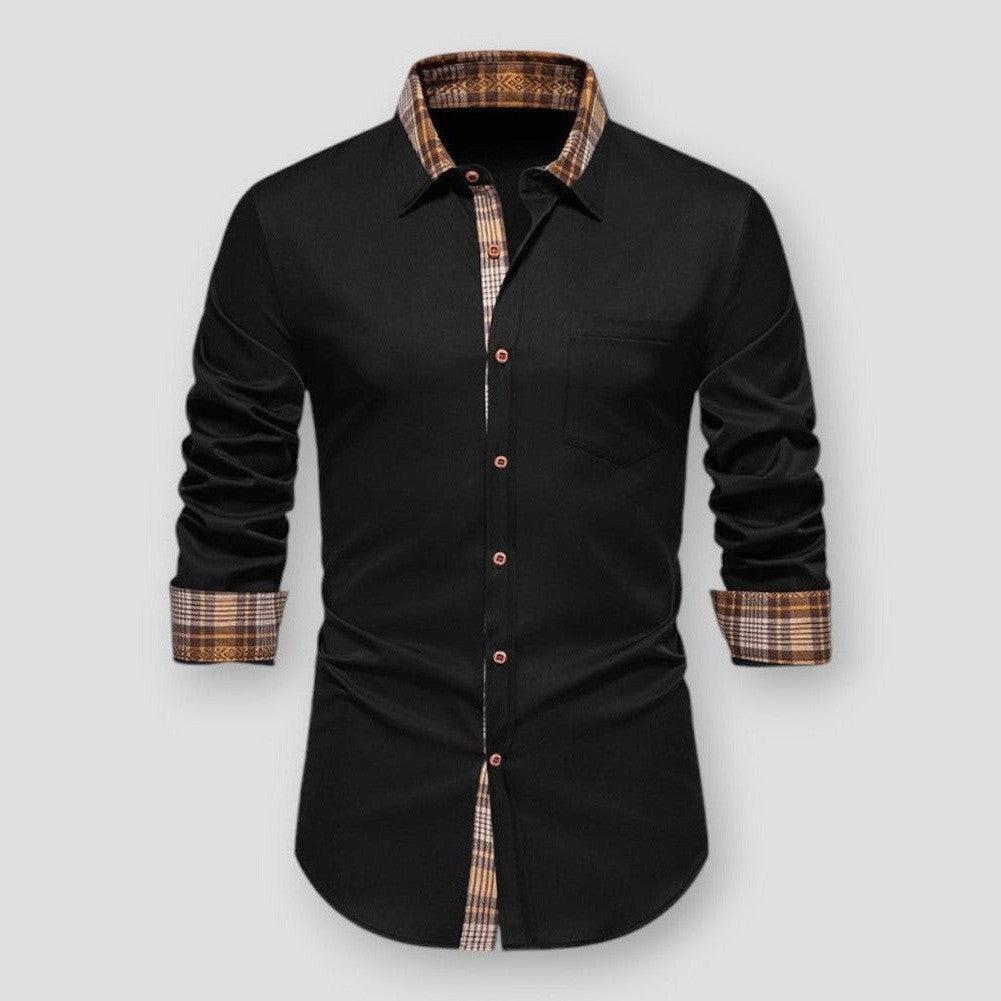 Saint Morris Gary Long Sleeve Polo Shirt
