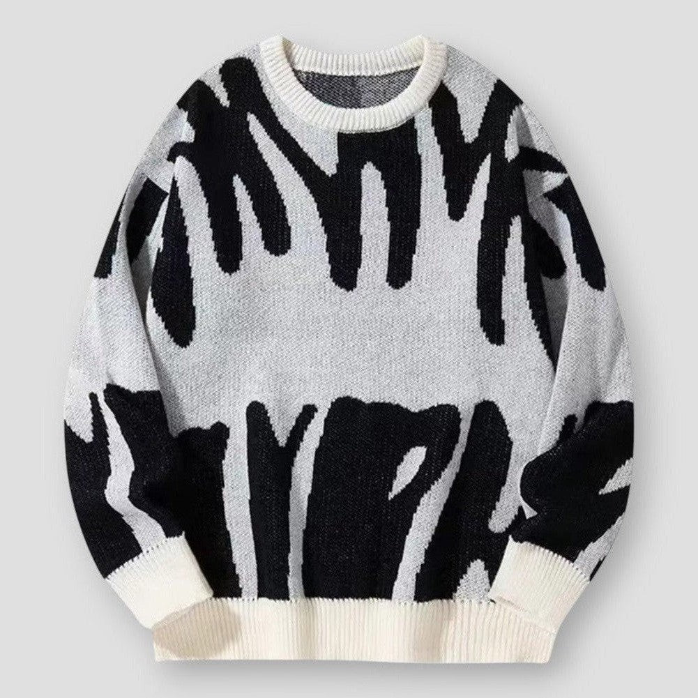 Saint Morris Harrison Loose Knitted Sweater