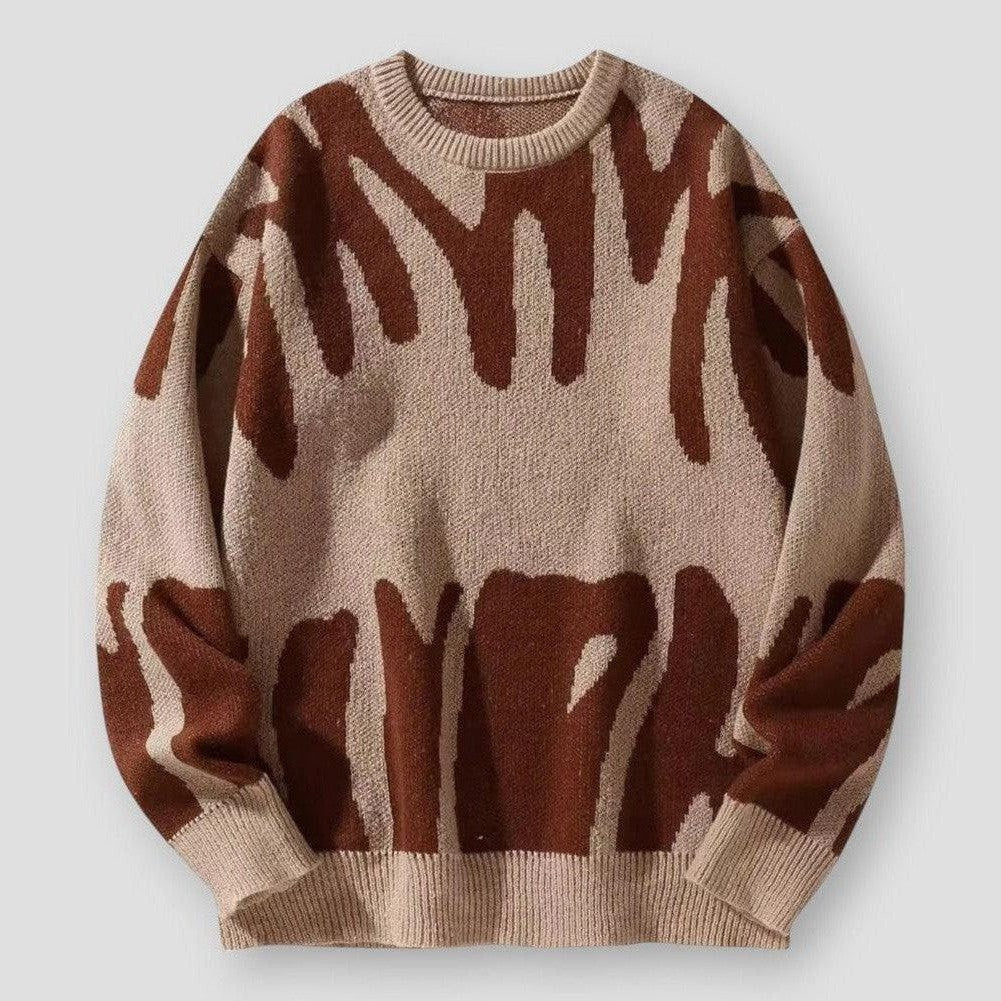 Saint Morris Harrison Loose Knitted Sweater