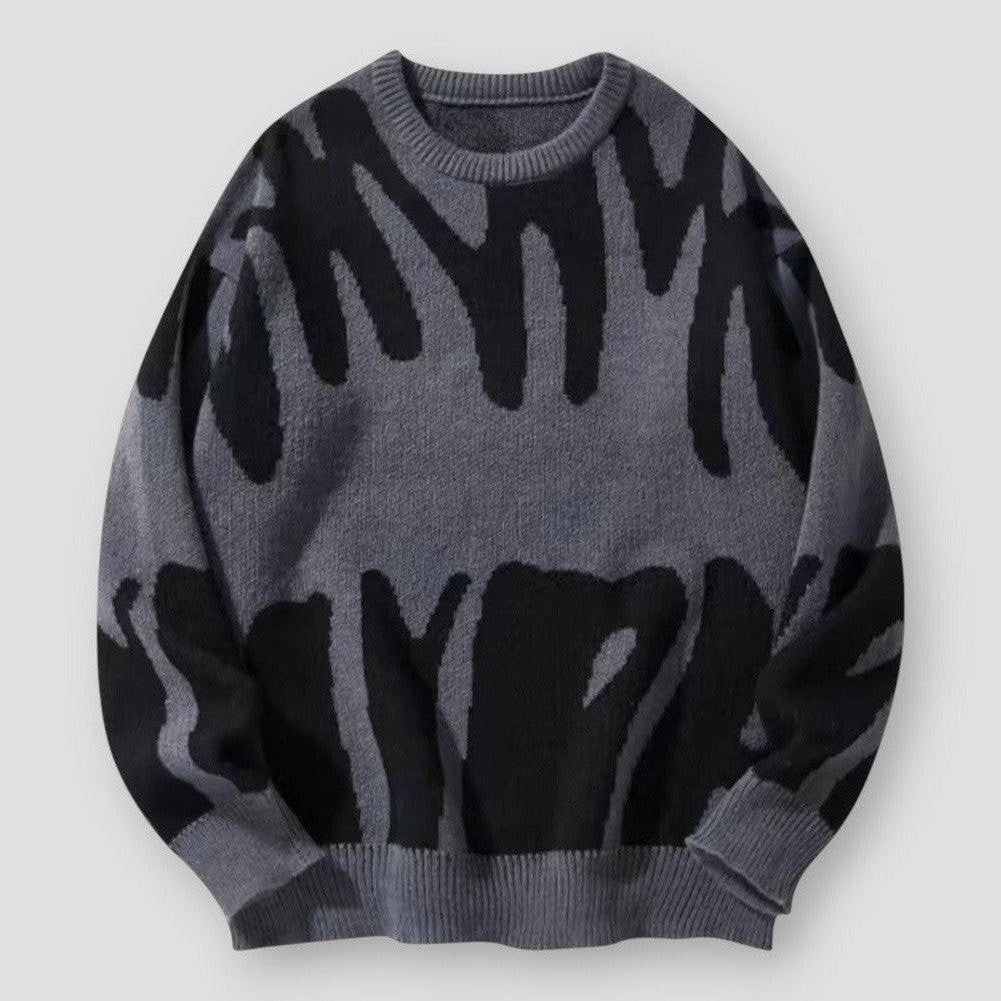Saint Morris Harrison Loose Knitted Sweater