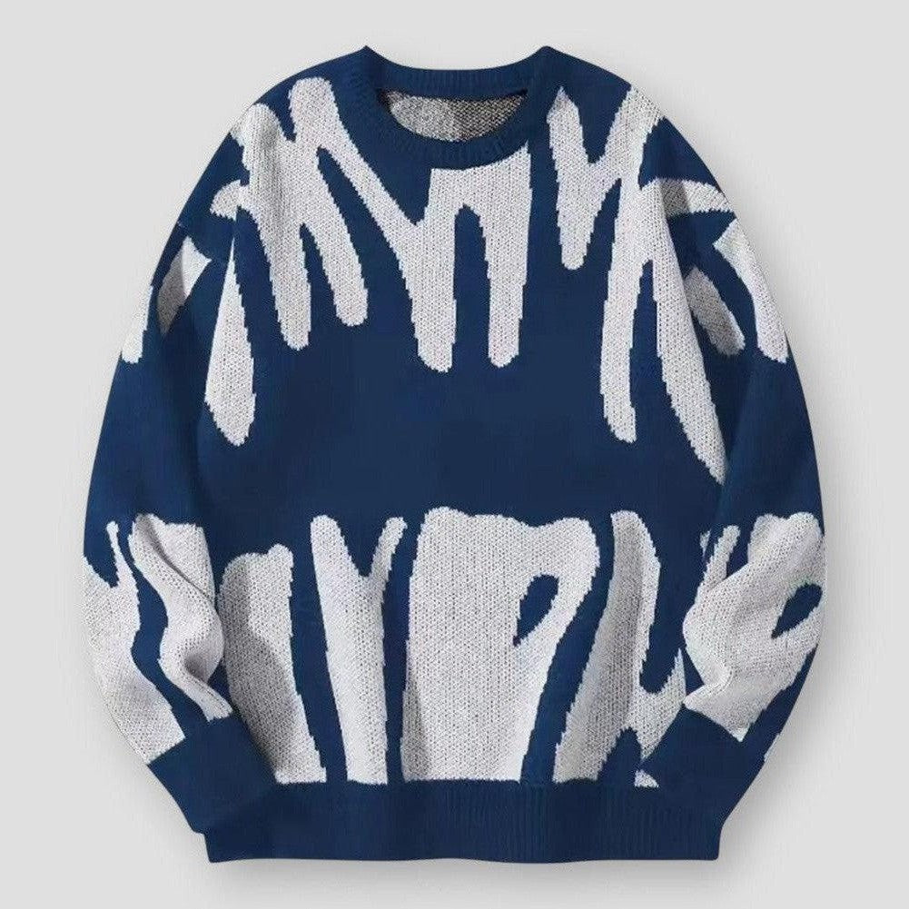 Saint Morris Harrison Loose Knitted Sweater