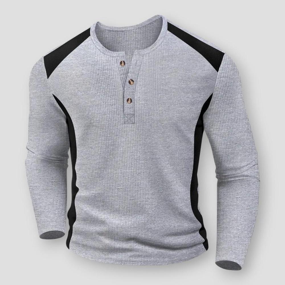 Saint Morris Hobart Waffle Long Sleeve