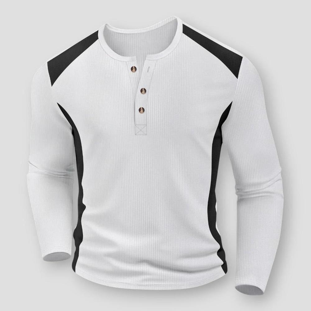 Saint Morris Hobart Waffle Long Sleeve